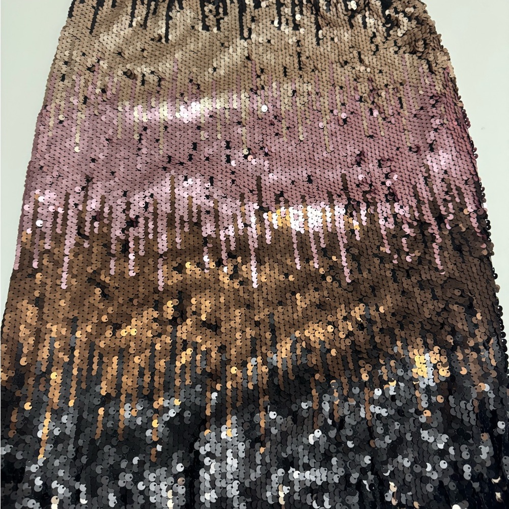 Sequin multicolor midi Skirt - Picture 7 of 12